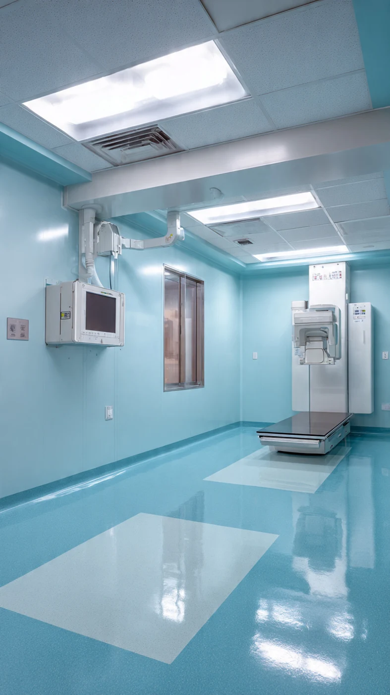 Clinical room and equipment from the company project archive