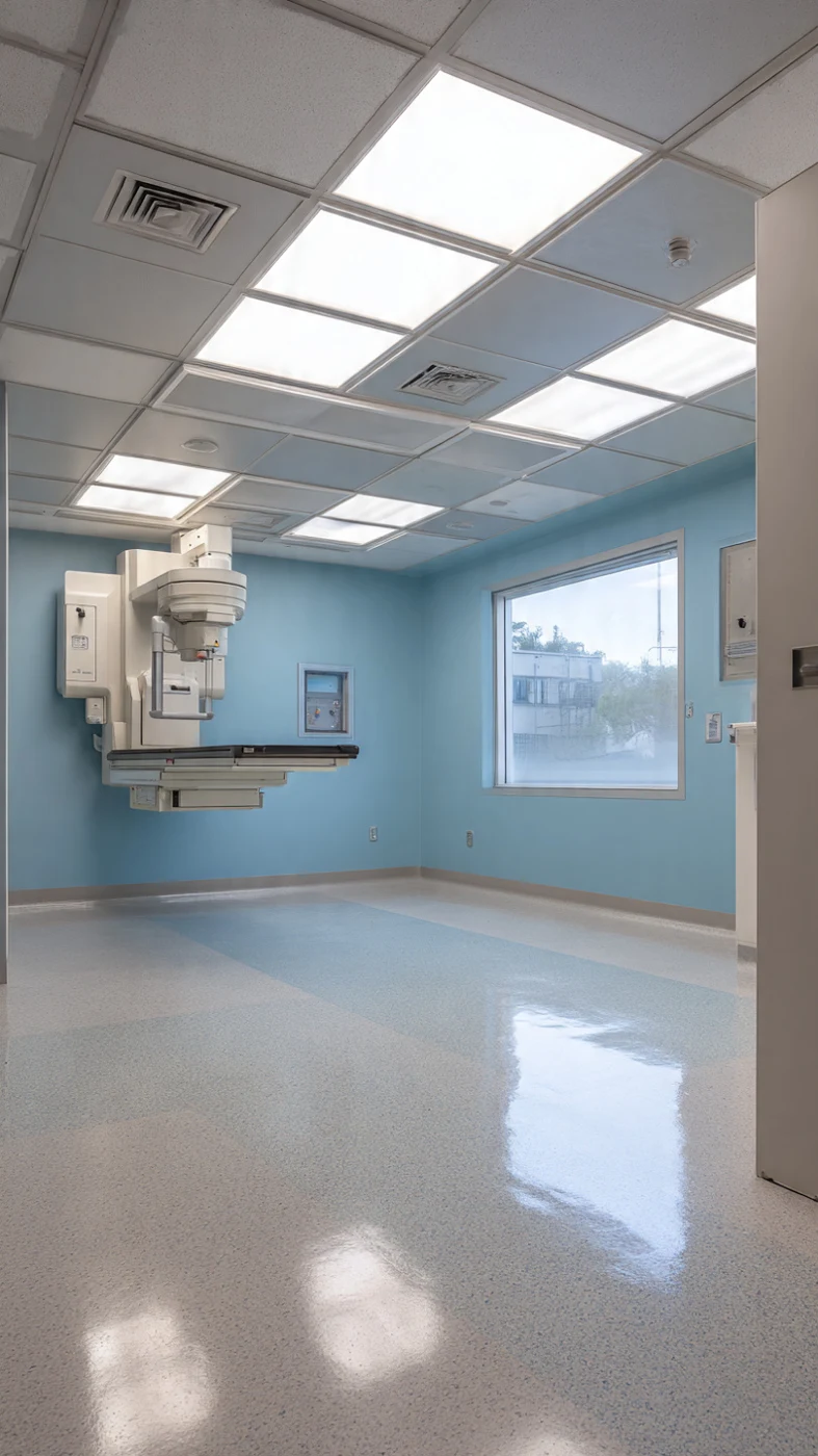 Hospital equipment installation from the Eminence project gallery